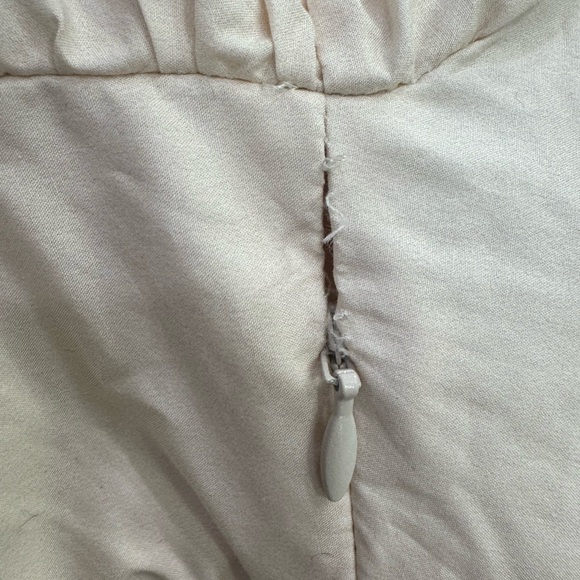 FARM RIO Ainika Delicate Puff Sleeve Floral Bird Maxi Dress Size XS NWT (FLAWED) - Picture 14 of 14